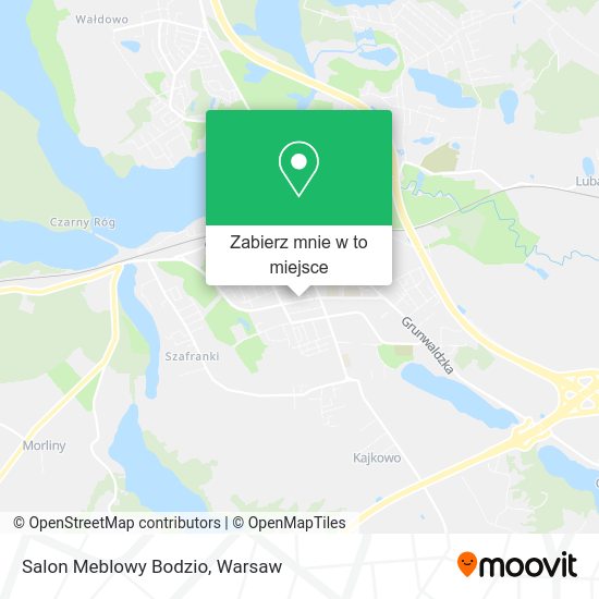 Mapa Salon Meblowy Bodzio