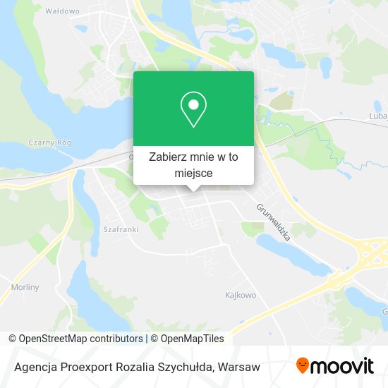 Mapa Agencja Proexport Rozalia Szychułda