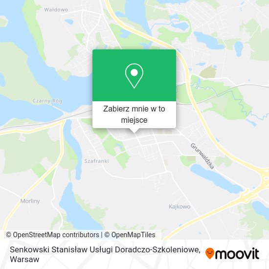 Mapa Senkowski Stanisław Usługi Doradczo-Szkoleniowe