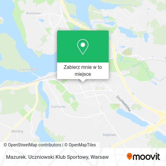 Mapa Mazurek. Uczniowski Klub Sportowy