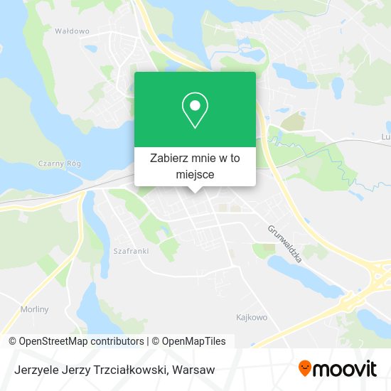 Mapa Jerzyele Jerzy Trzciałkowski