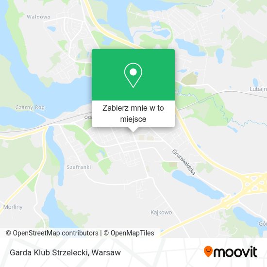 Mapa Garda Klub Strzelecki