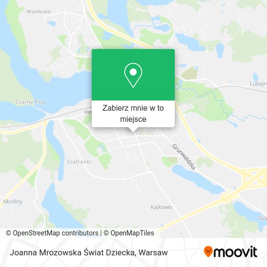 Mapa Joanna Mrozowska Świat Dziecka