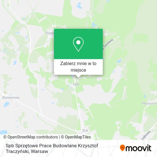 Mapa Spb Sprzętowe Prace Budowlane Krzysztof Traczyński