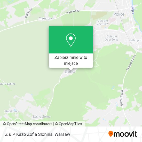 Mapa Z u P Kazo Zofia Slonina