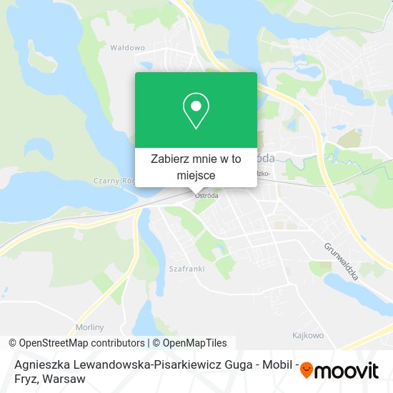 Mapa Agnieszka Lewandowska-Pisarkiewicz Guga - Mobil - Fryz