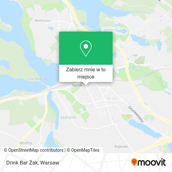 Mapa Drink Bar Żak