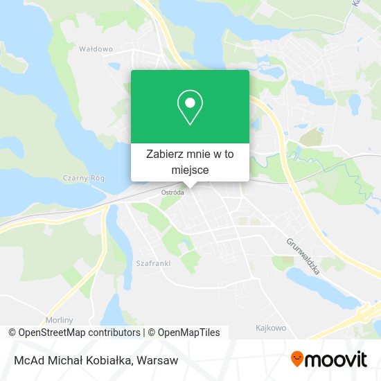 Mapa McAd Michał Kobiałka