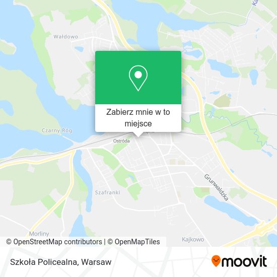 Mapa Szkoła Policealna