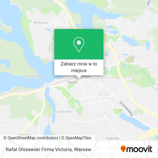 Mapa Rafał Olszewski Firma Victoria