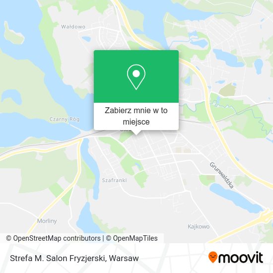 Mapa Strefa M. Salon Fryzjerski