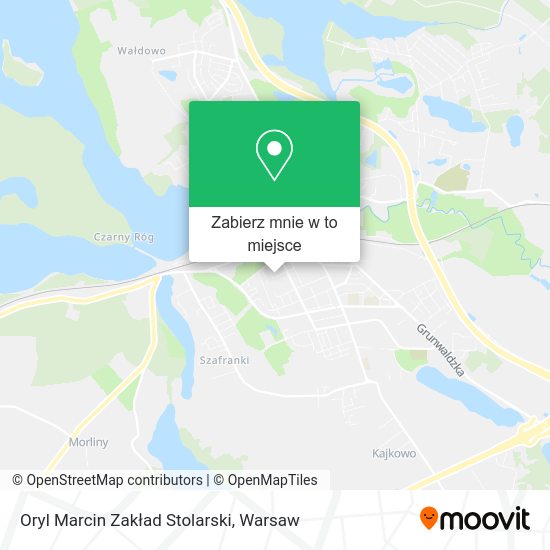 Mapa Oryl Marcin Zakład Stolarski