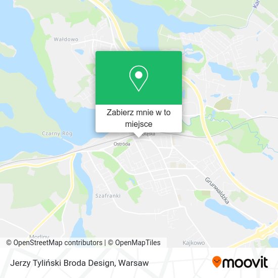 Mapa Jerzy Tyliński Broda Design