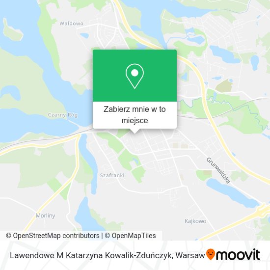 Mapa Lawendowe M Katarzyna Kowalik-Zduńczyk