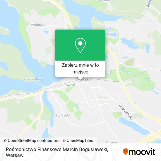 Mapa Pośrednictwo Finansowe Marcin Bogusławski