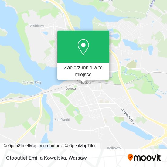 Mapa Otooutlet Emilia Kowalska