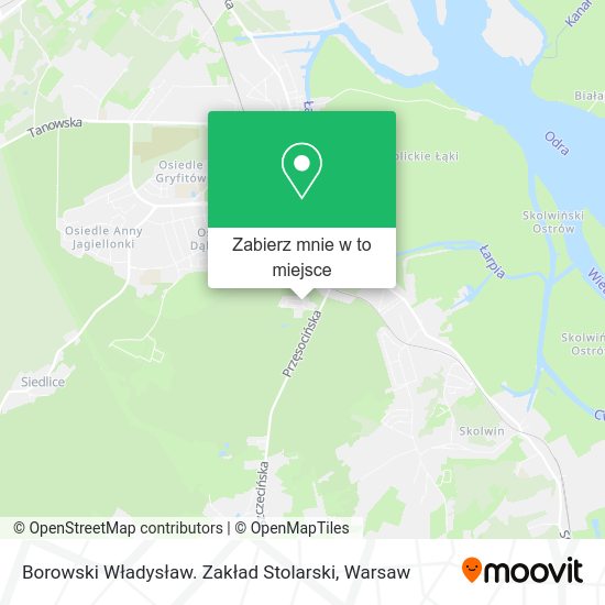 Mapa Borowski Władysław. Zakład Stolarski