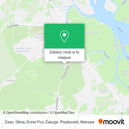 Mapa Zaas. Okna, Drzwi Pcv, Żaluzje. Producent