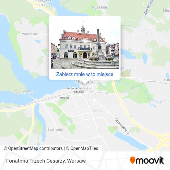 Mapa Fonatnna Trzech Cesarzy