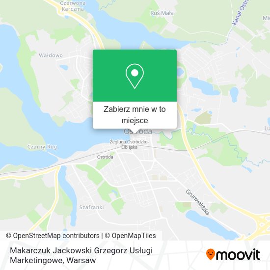 Mapa Makarczuk Jackowski Grzegorz Usługi Marketingowe