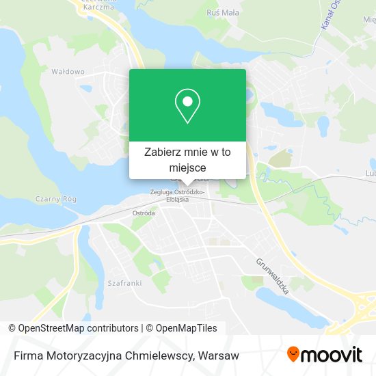 Mapa Firma Motoryzacyjna Chmielewscy