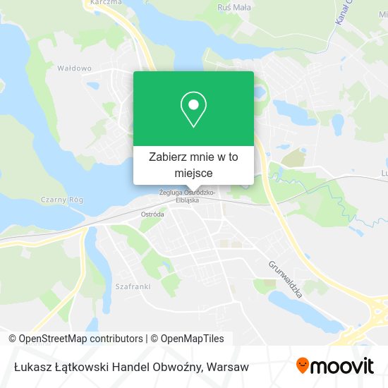 Mapa Łukasz Łątkowski Handel Obwoźny