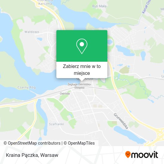 Mapa Kraina Pączka