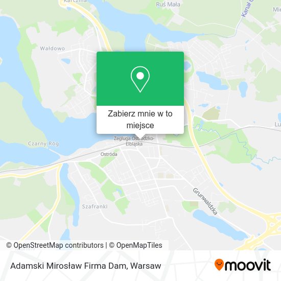 Mapa Adamski Mirosław Firma Dam