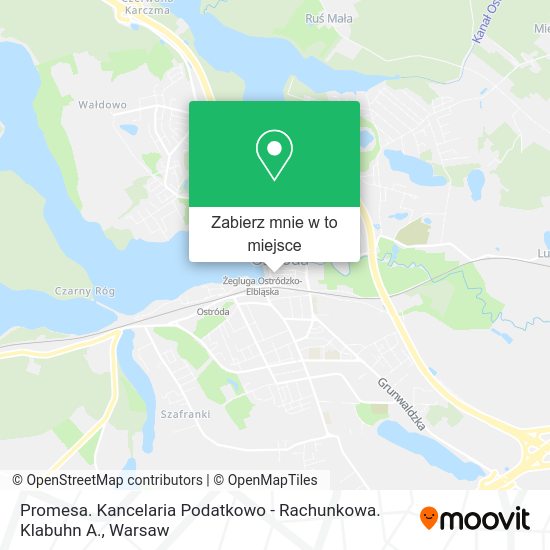 Mapa Promesa. Kancelaria Podatkowo - Rachunkowa. Klabuhn A.