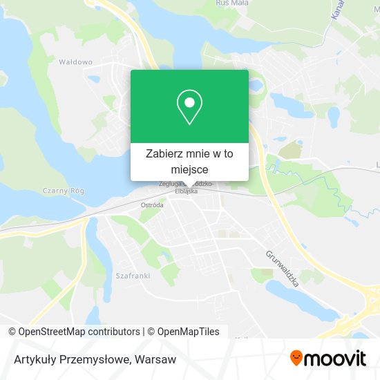 Mapa Artykuły Przemysłowe