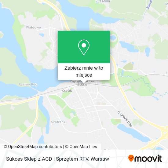 Mapa Sukces Sklep z AGD i Sprzętem RTV