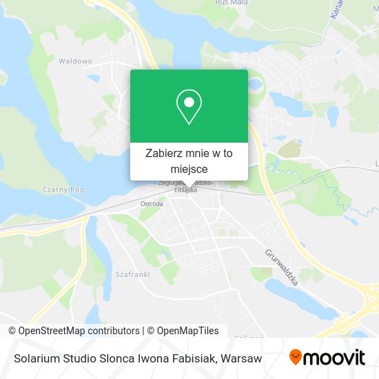 Mapa Solarium Studio Slonca Iwona Fabisiak