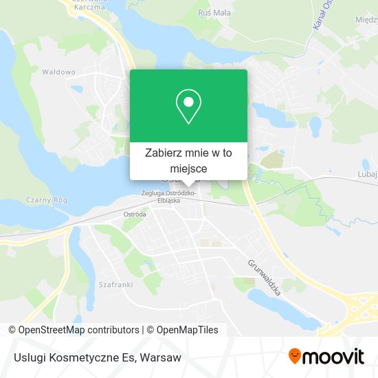 Mapa Uslugi Kosmetyczne Es