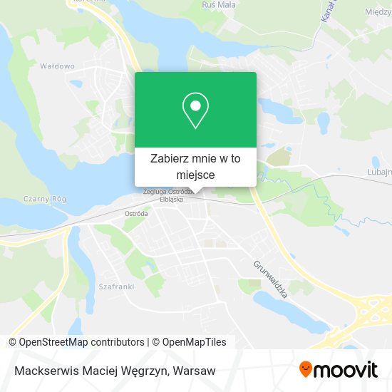 Mapa Mackserwis Maciej Węgrzyn