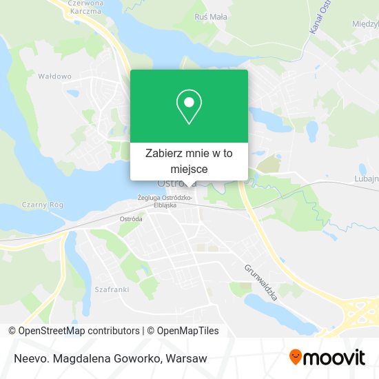 Mapa Neevo. Magdalena Goworko