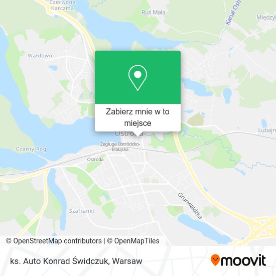 Mapa ks. Auto Konrad Świdczuk