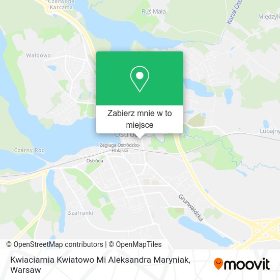 Mapa Kwiaciarnia Kwiatowo Mi Aleksandra Maryniak