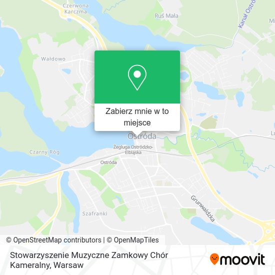 Mapa Stowarzyszenie Muzyczne Zamkowy Chór Kameralny