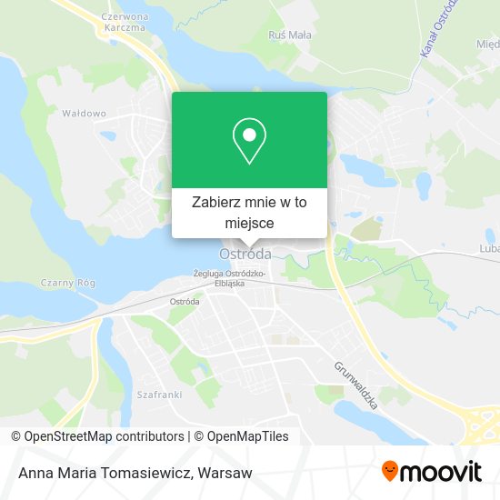 Mapa Anna Maria Tomasiewicz