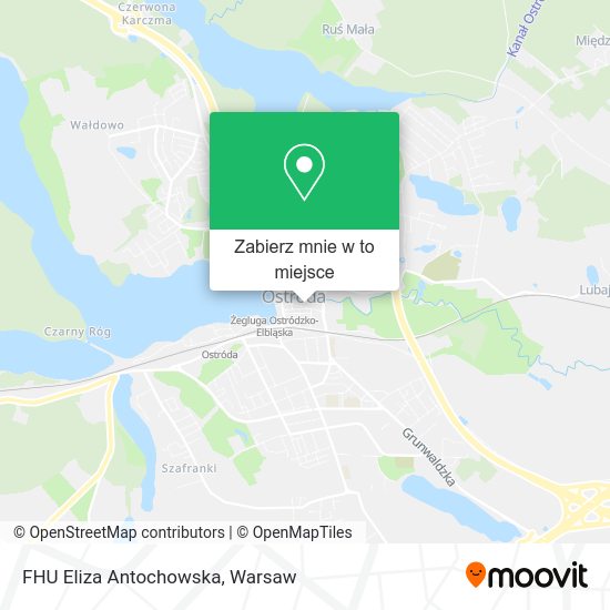 Mapa FHU Eliza Antochowska