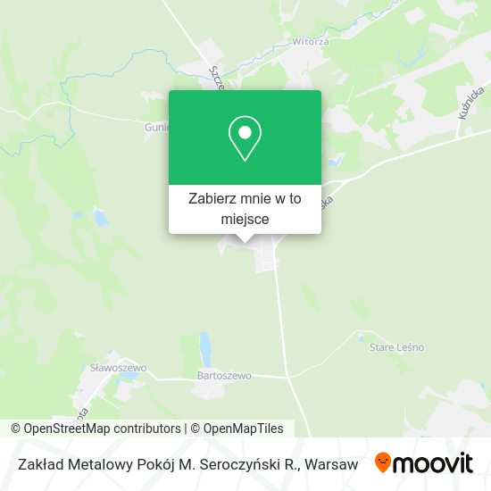 Mapa Zakład Metalowy Pokój M. Seroczyński R.