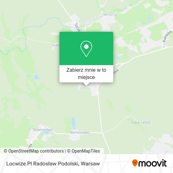 Mapa Locwize.Pl Radosław Podolski