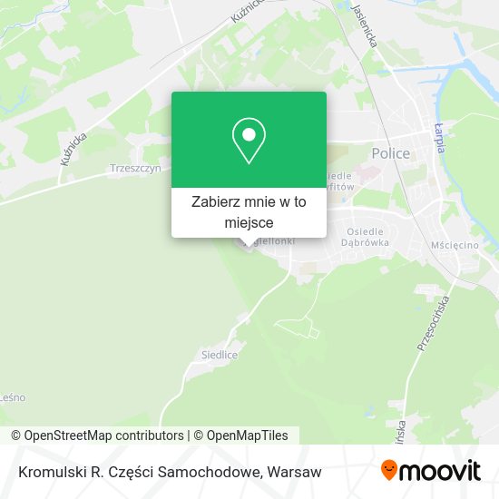 Mapa Kromulski R. Części Samochodowe