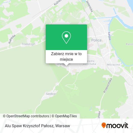 Mapa Alu Spaw Krzysztof Pałosz