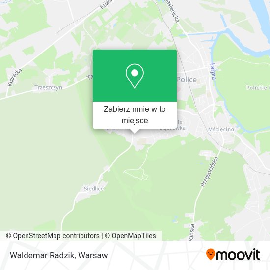 Mapa Waldemar Radzik