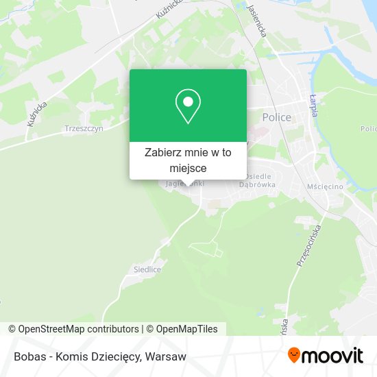 Mapa Bobas - Komis Dziecięcy