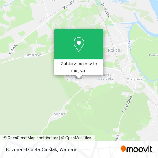 Mapa Bożena Elżbieta Cieślak