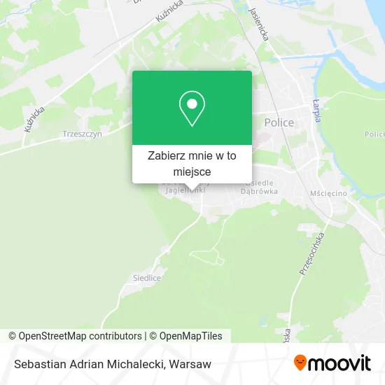 Mapa Sebastian Adrian Michalecki