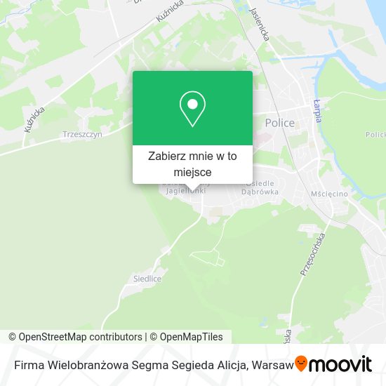 Mapa Firma Wielobranżowa Segma Segieda Alicja