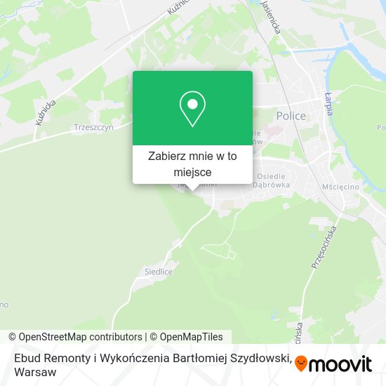 Mapa Ebud Remonty i Wykończenia Bartłomiej Szydłowski